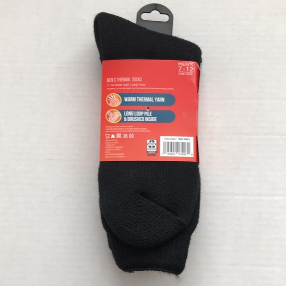 MENS WEST LOOP INSULATED THERMAL SOCKS - Picture 4 of 6